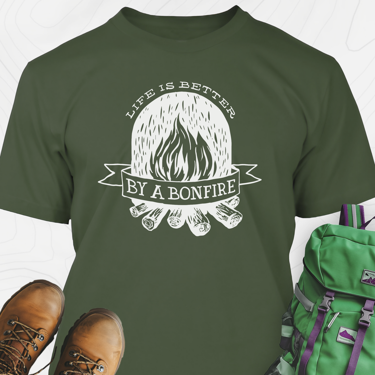 Life is Better by a Bonfire T-Shirt