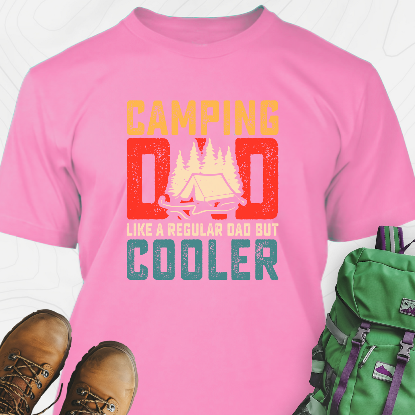 Camping Dad T-Shirt