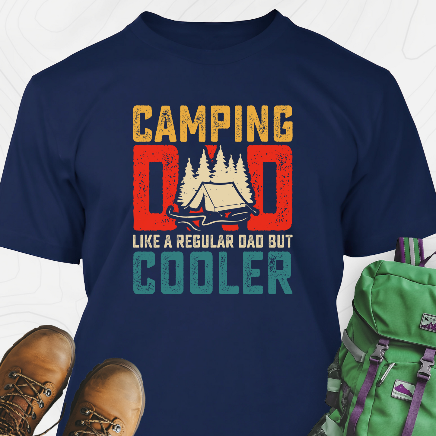 Camping Dad T-Shirt