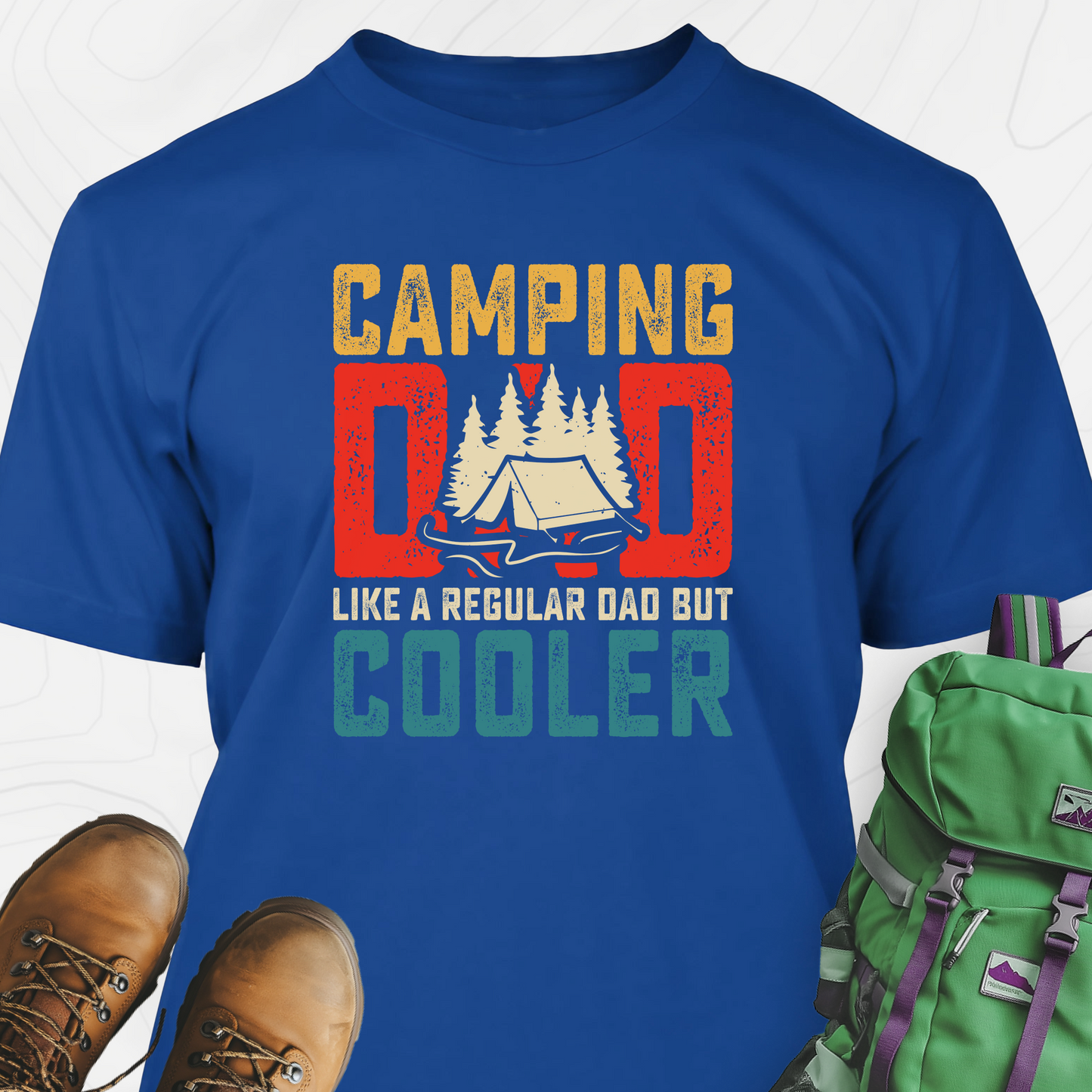 Camping Dad T-Shirt