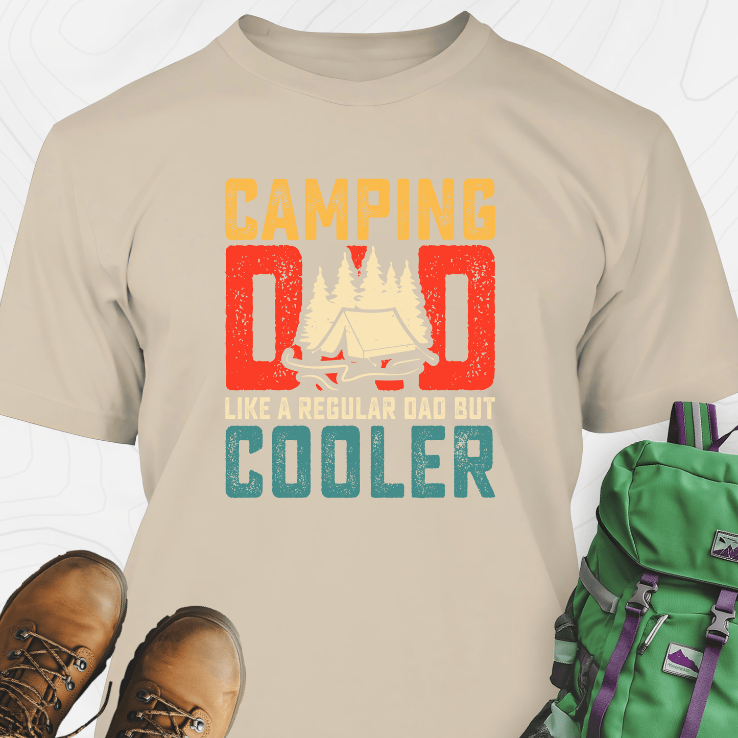 Camping Dad T-Shirt