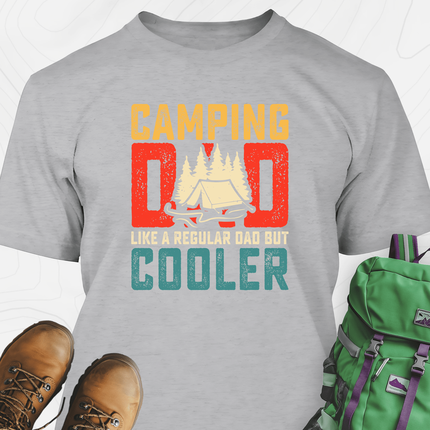 Camping Dad T-Shirt