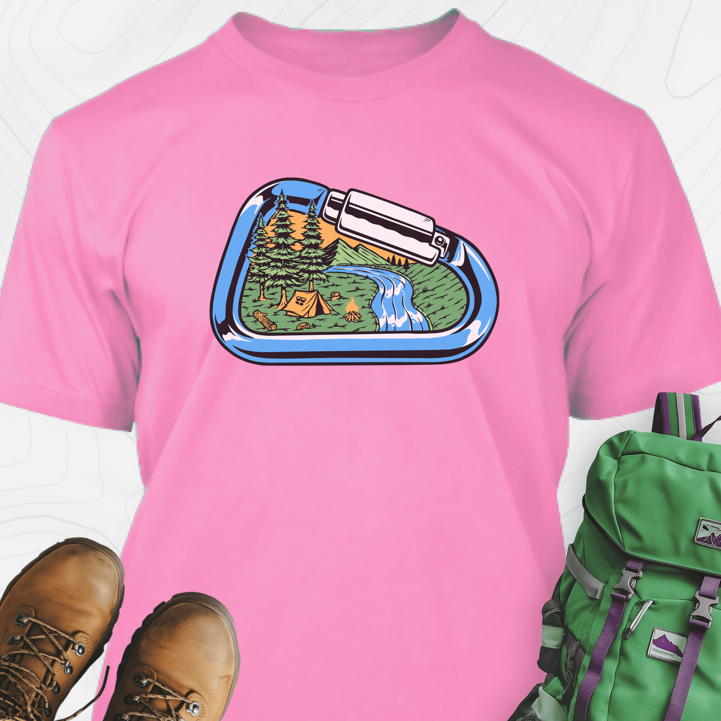 Carabiner Mountains T-Shirt