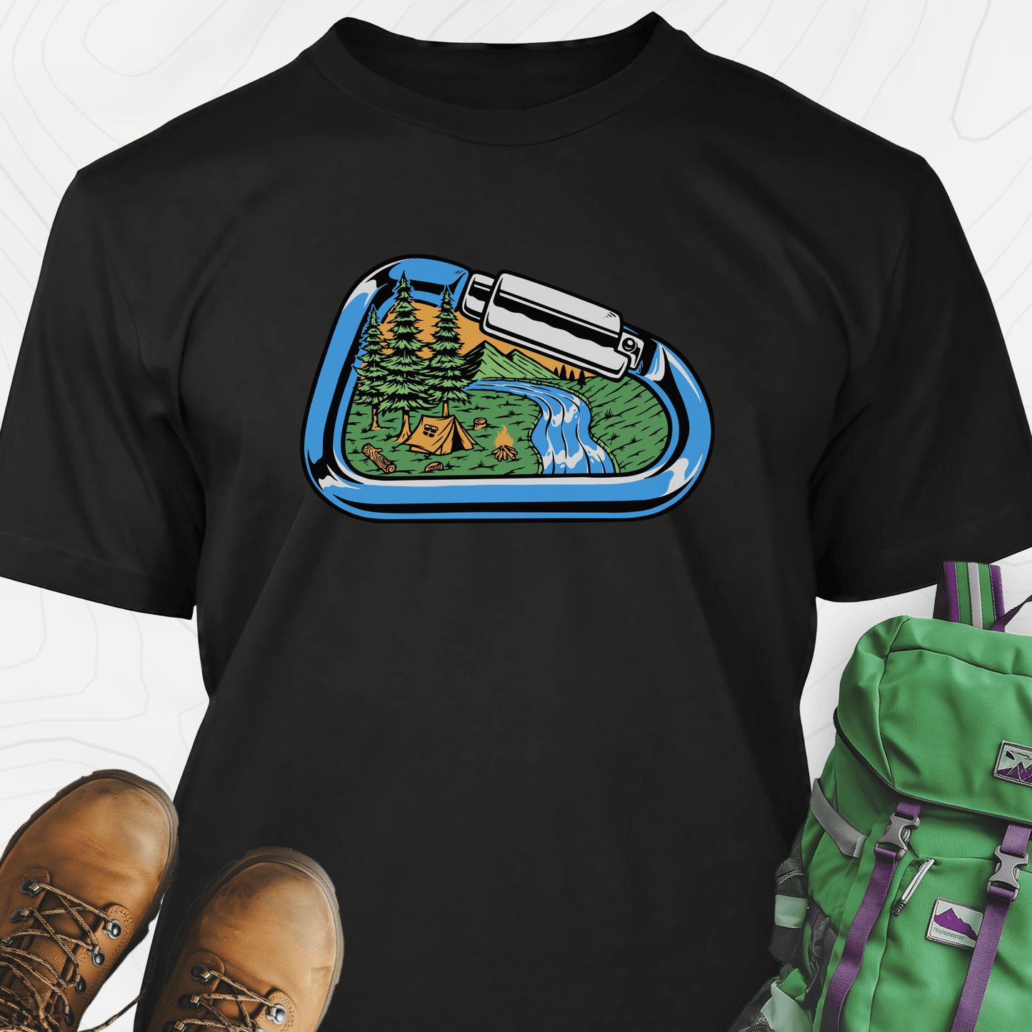 Carabiner Mountains T-Shirt