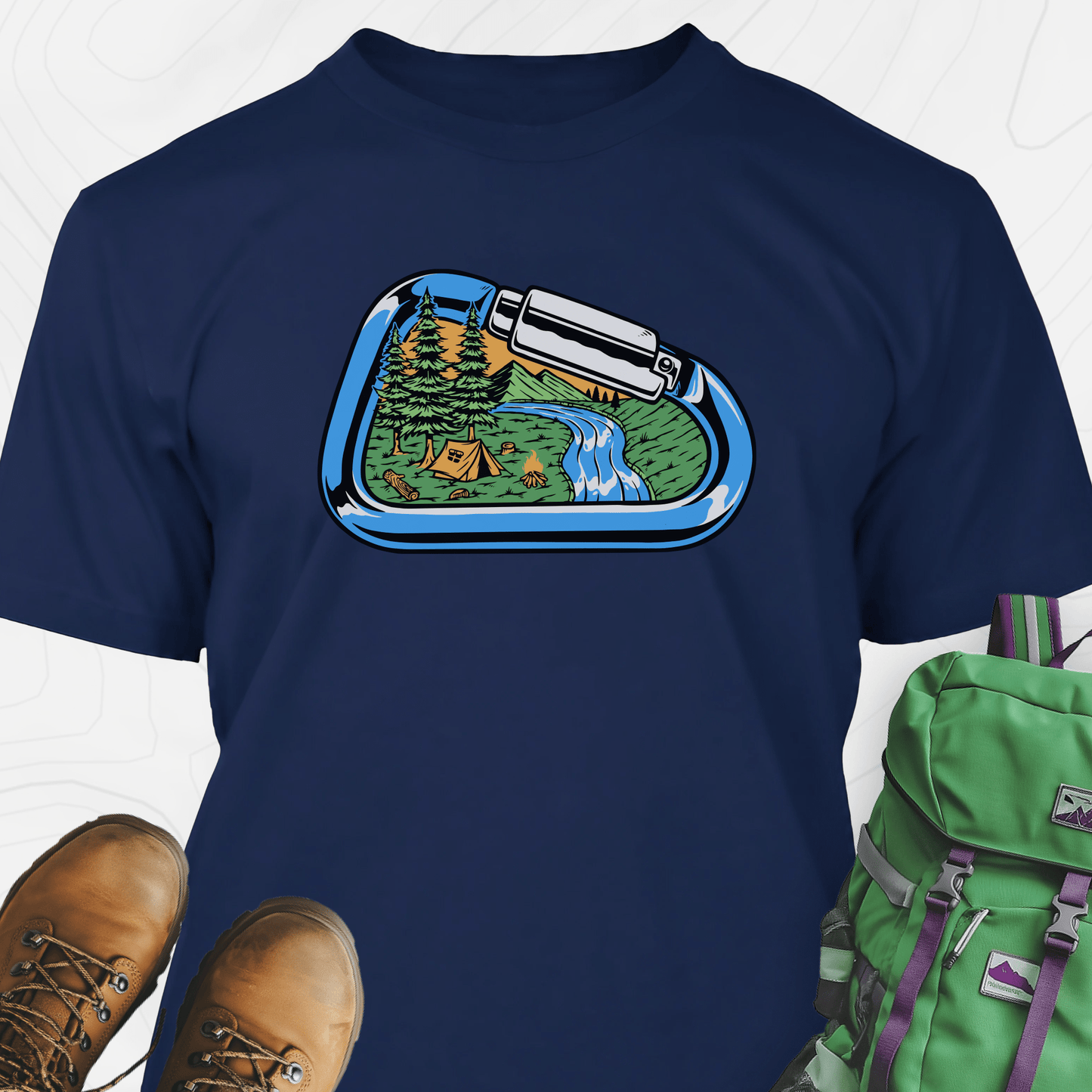Carabiner Mountains T-Shirt