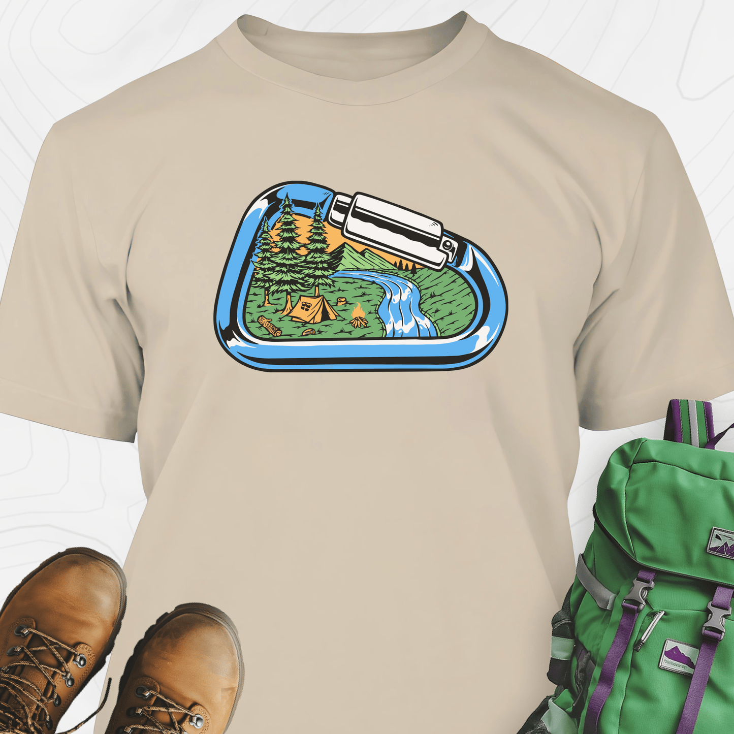 Carabiner Mountains T-Shirt