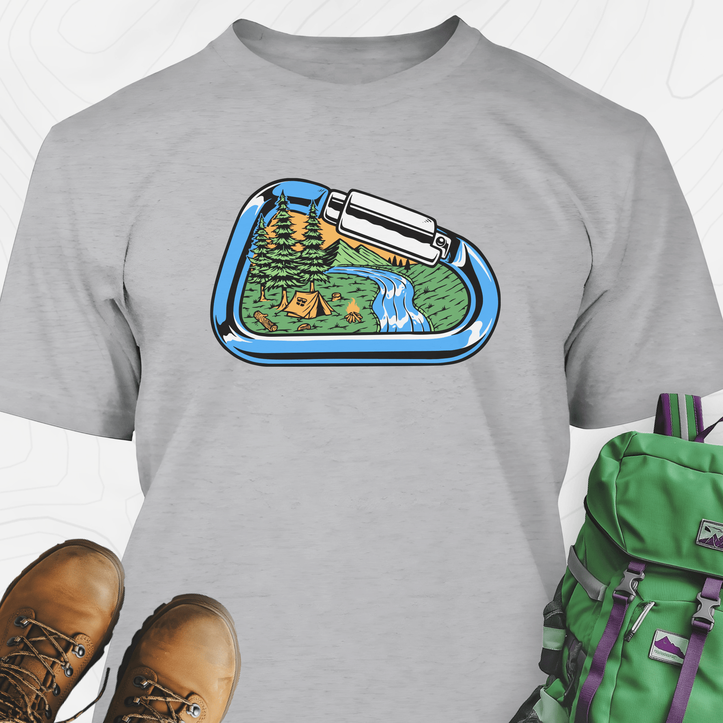 Carabiner Mountains T-Shirt
