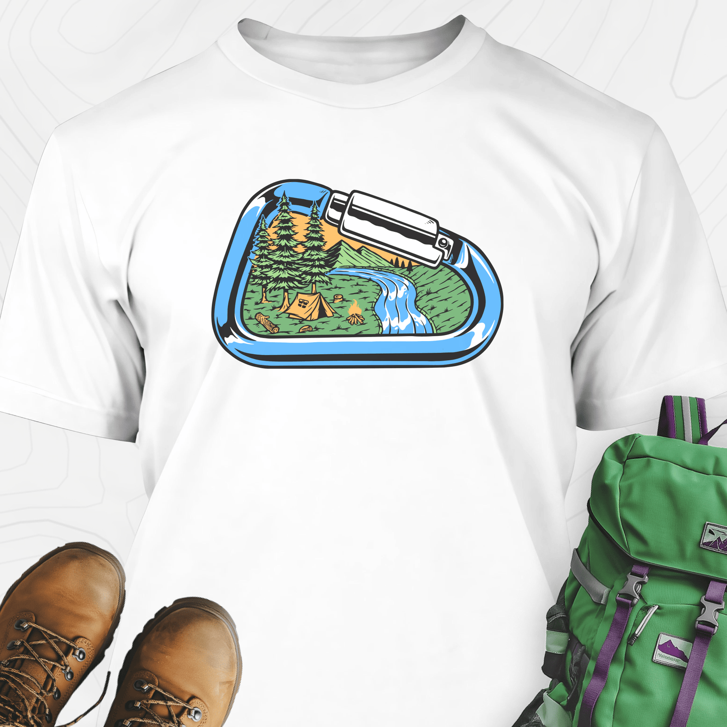Carabiner Mountains T-Shirt