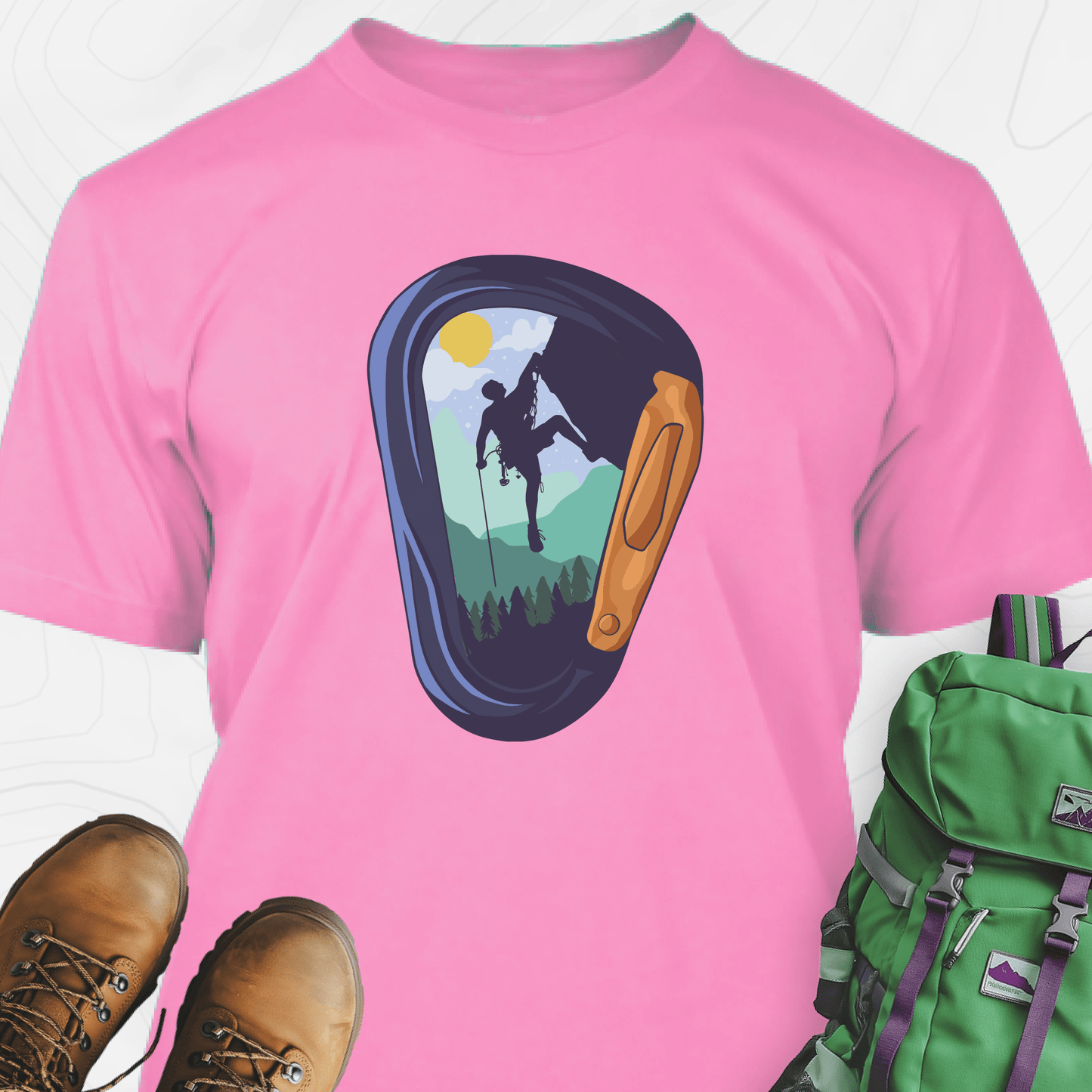 Carabiner Climber T-Shirt