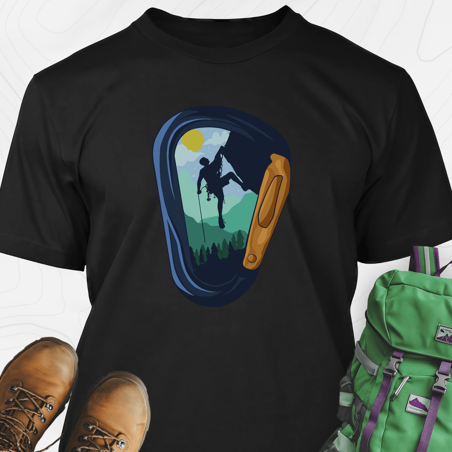 Carabiner Climber T-Shirt