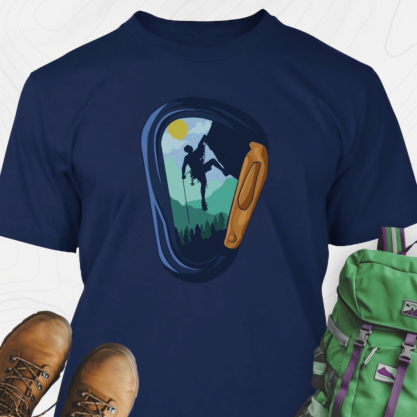 Carabiner Climber T-Shirt