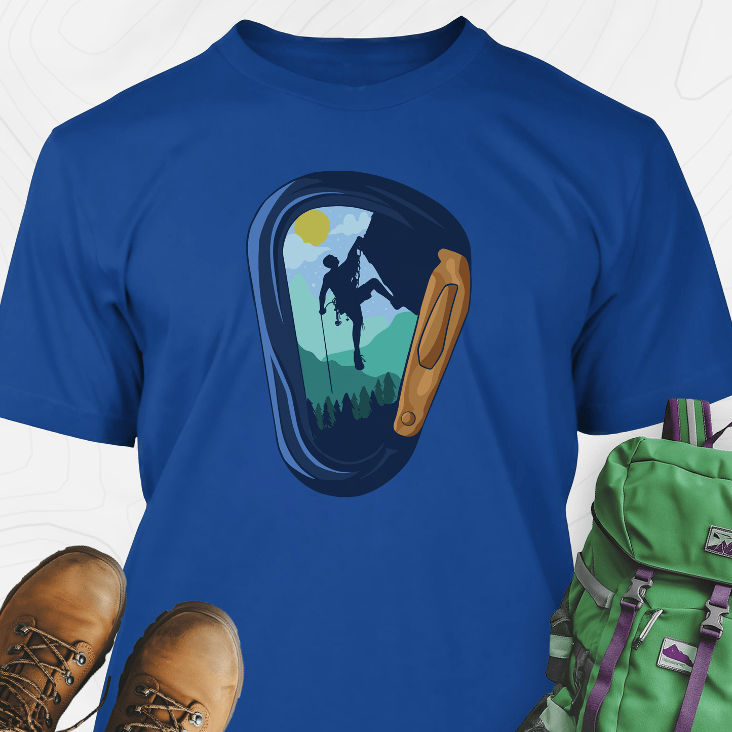 Carabiner Climber T-Shirt