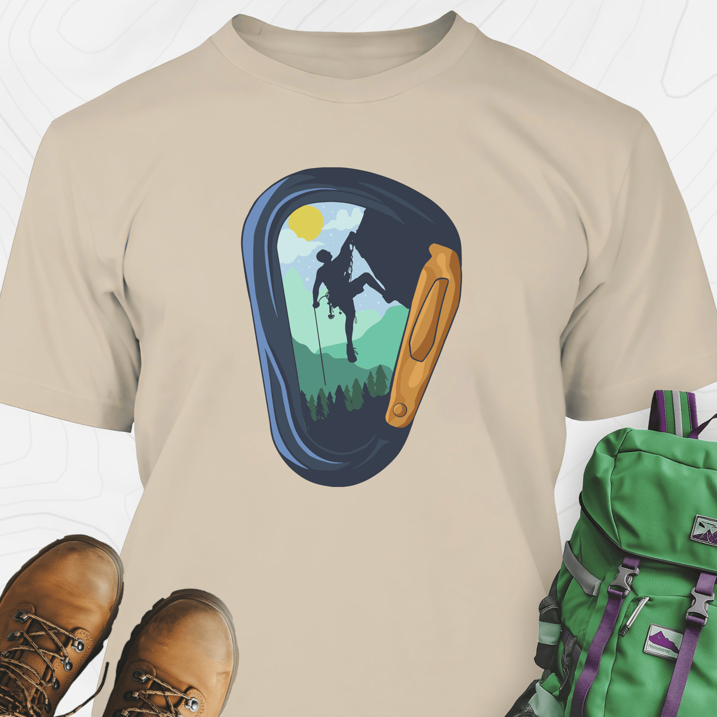 Carabiner Climber T-Shirt
