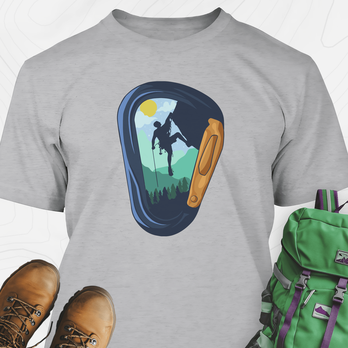 Carabiner Climber T-Shirt