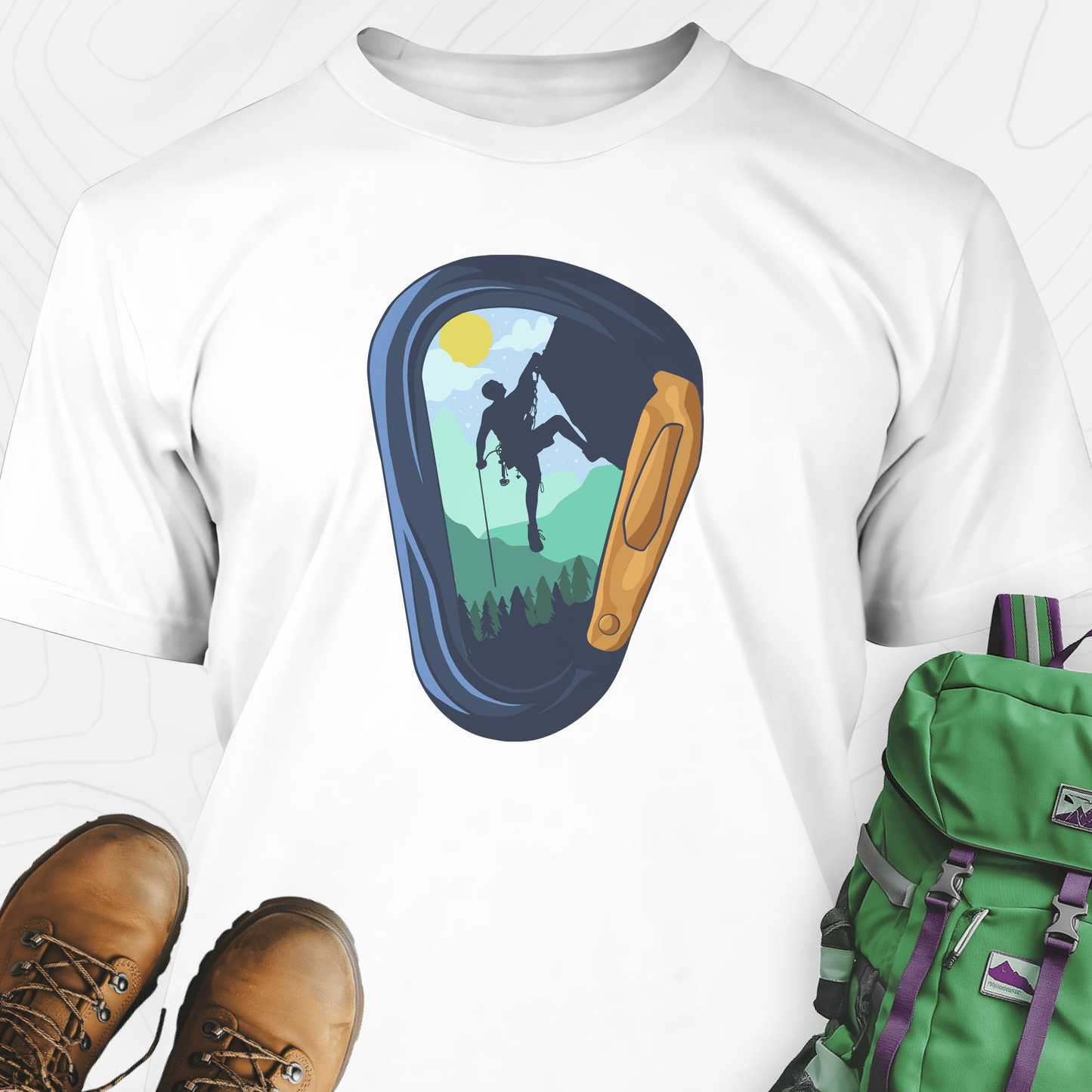Carabiner Climber T-Shirt