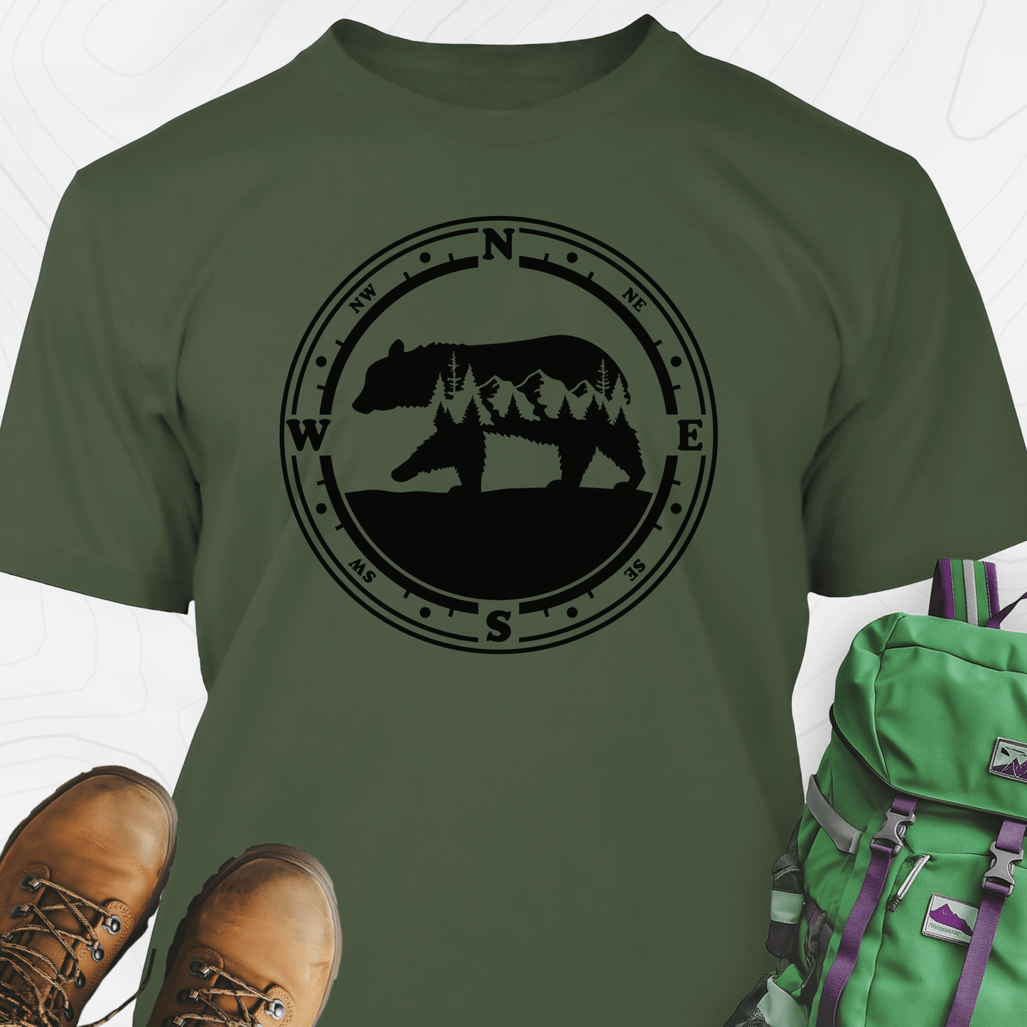 Bear Compass T-Shirt