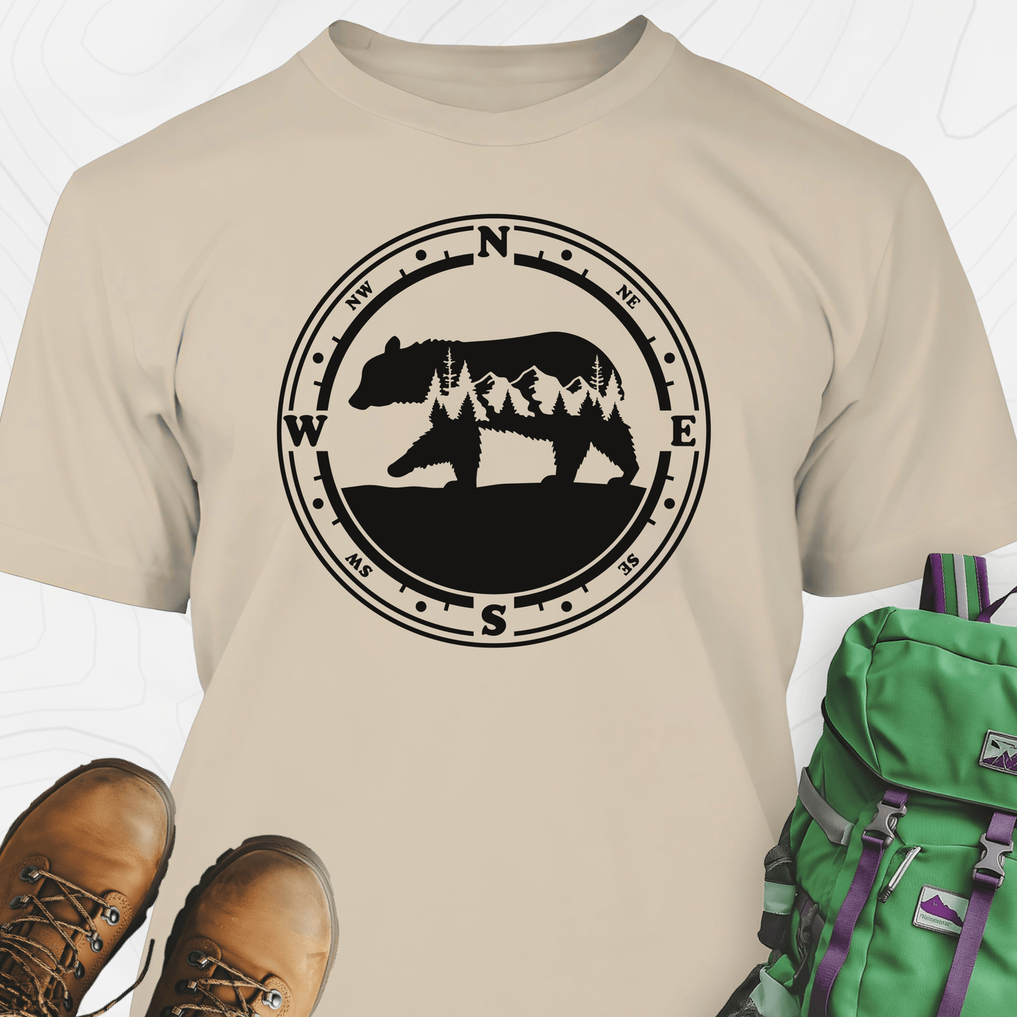 Bear Compass T-Shirt