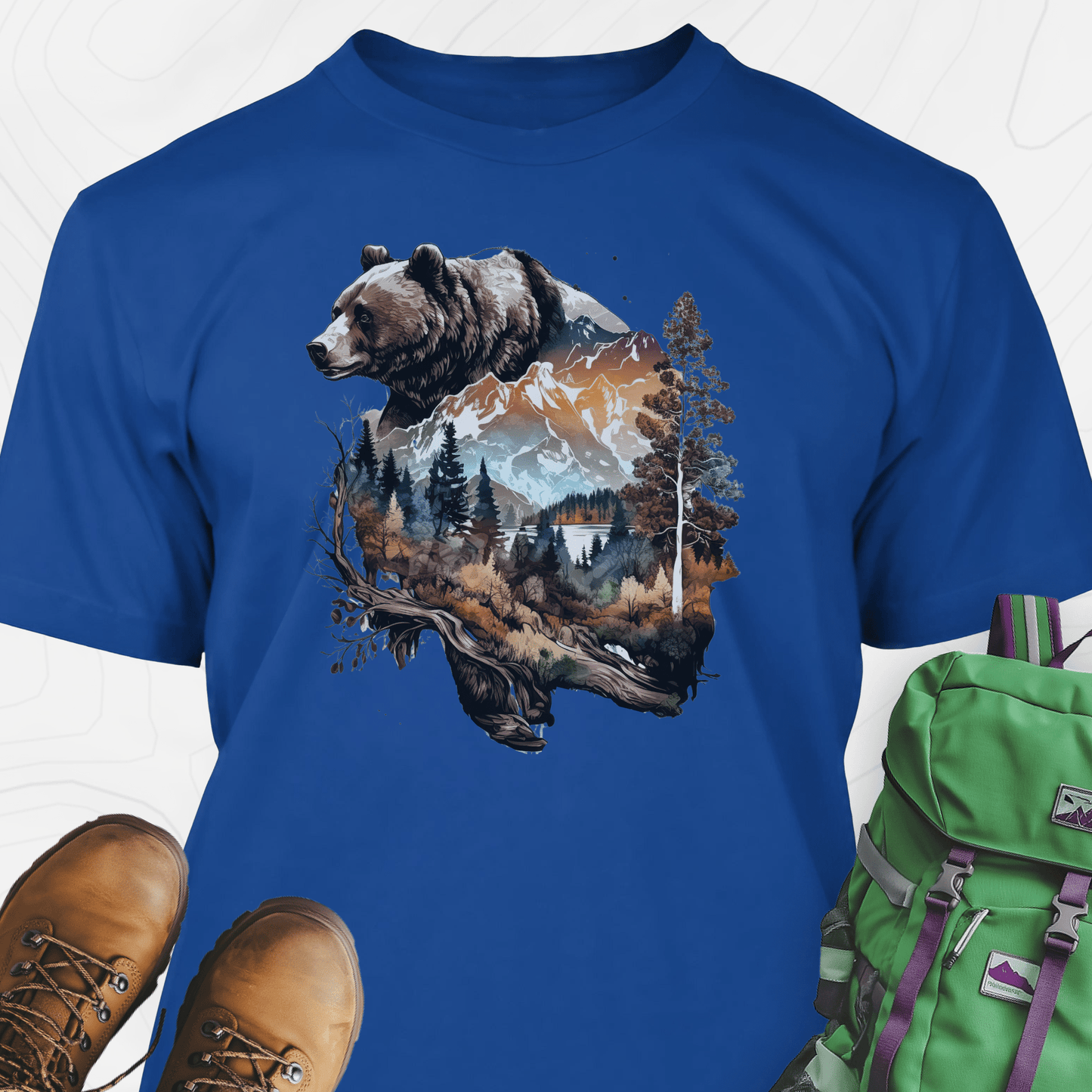Bear In The Hills T-Shirt