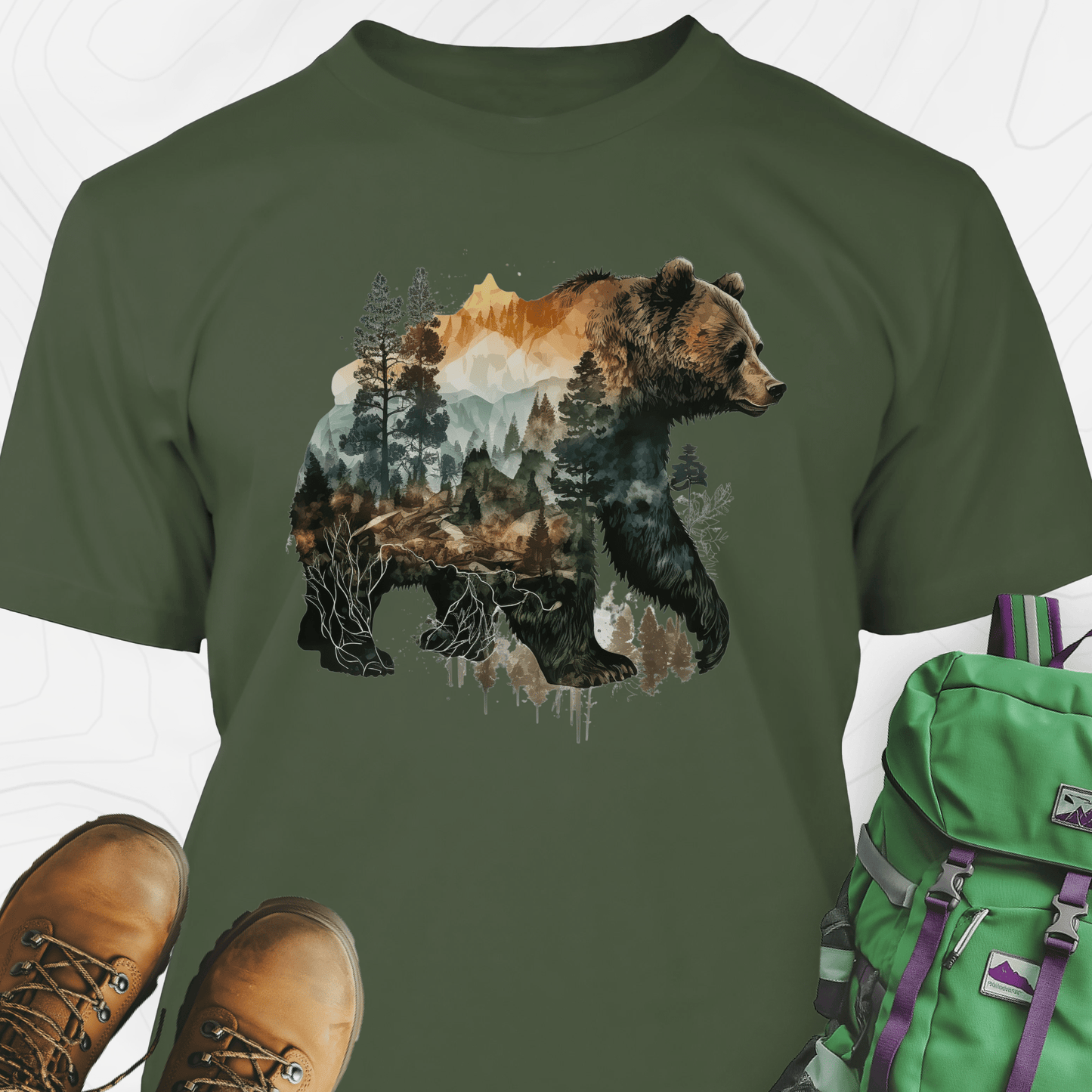 Bear in Nature T-Shirt