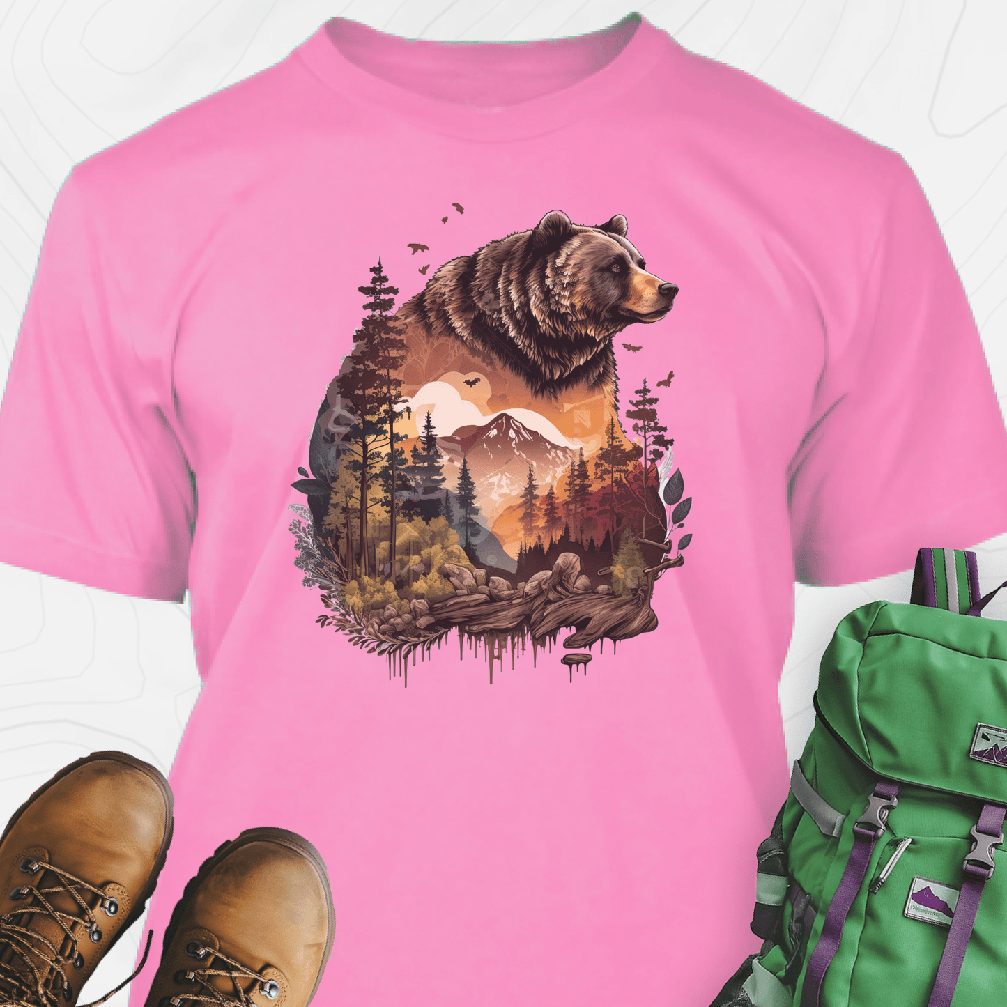 Bear In The Woods T-Shirt
