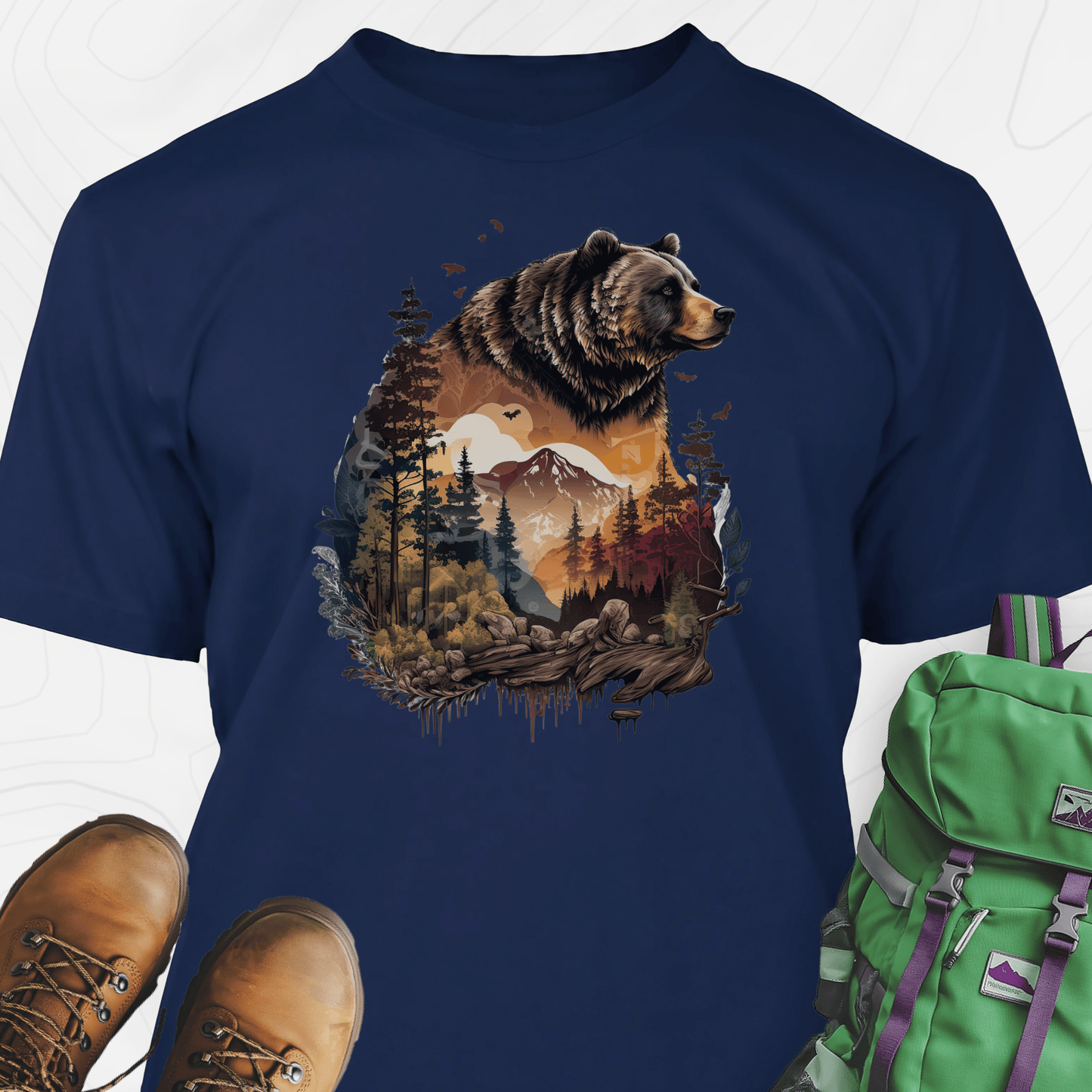 Bear In The Woods T-Shirt