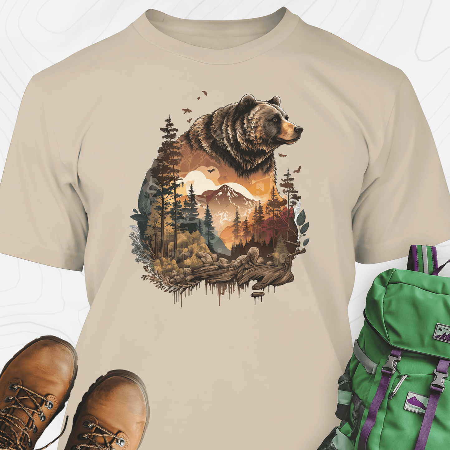 Bear In The Woods T-Shirt