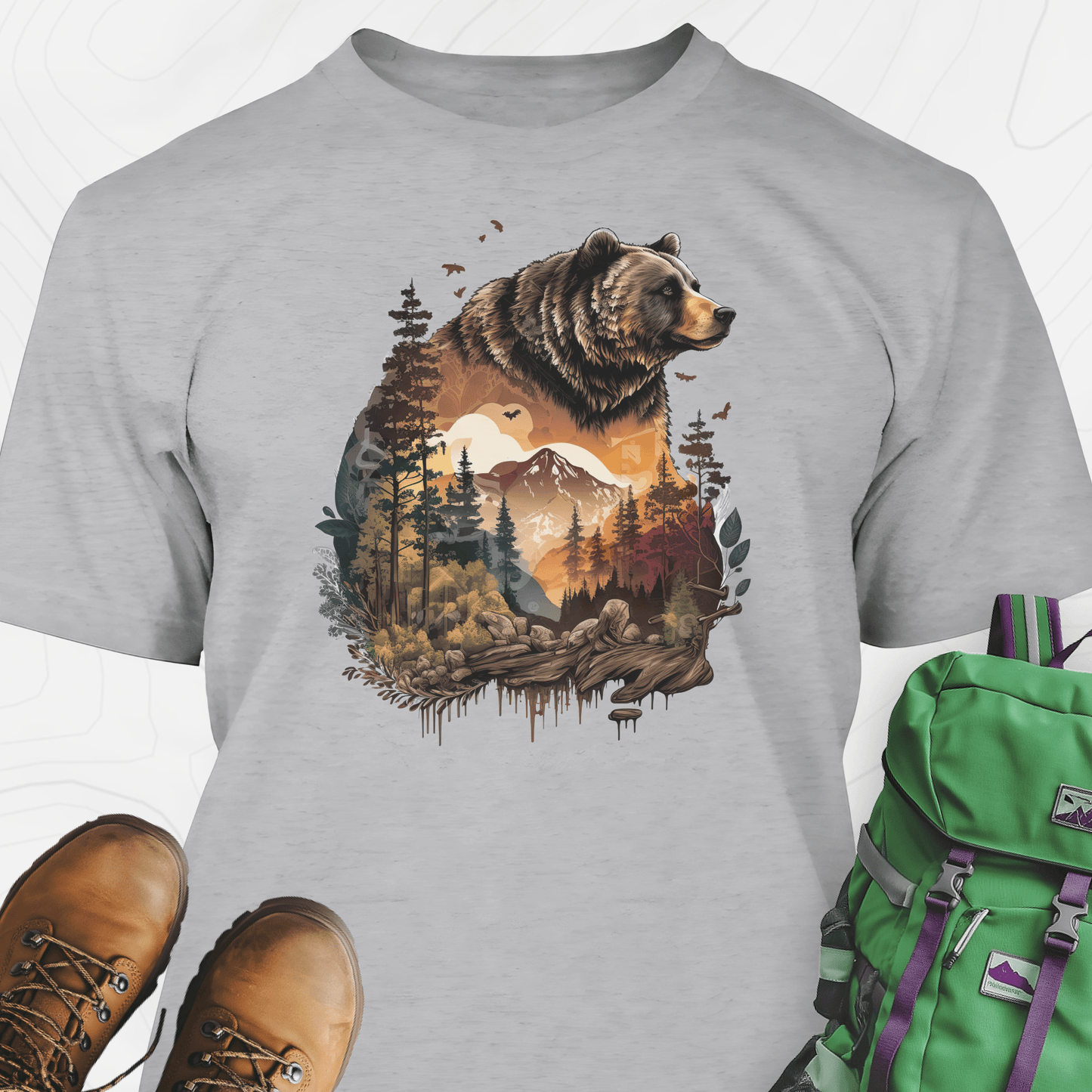 Bear In The Woods T-Shirt