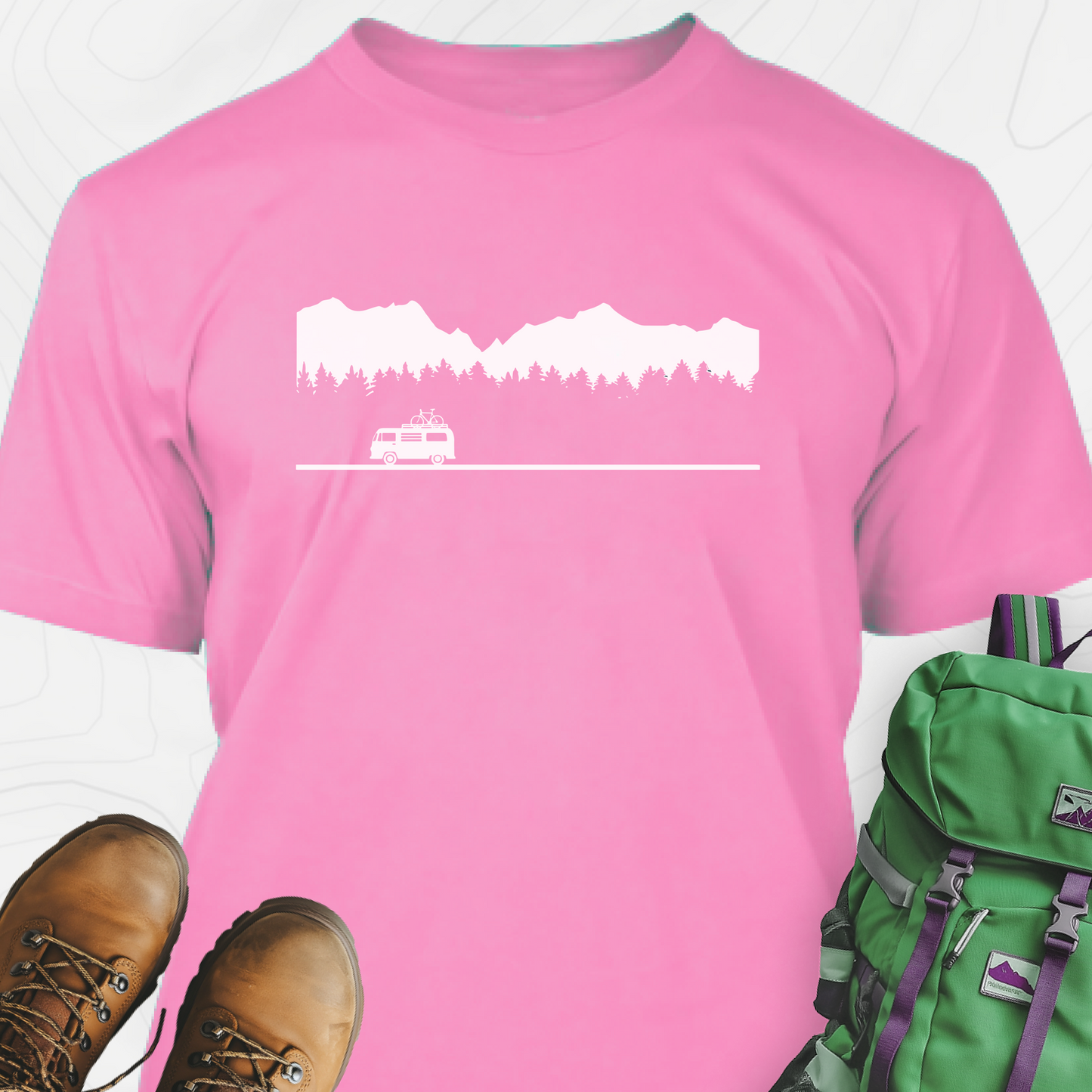 Motorhome in the Mountains T-Shirt