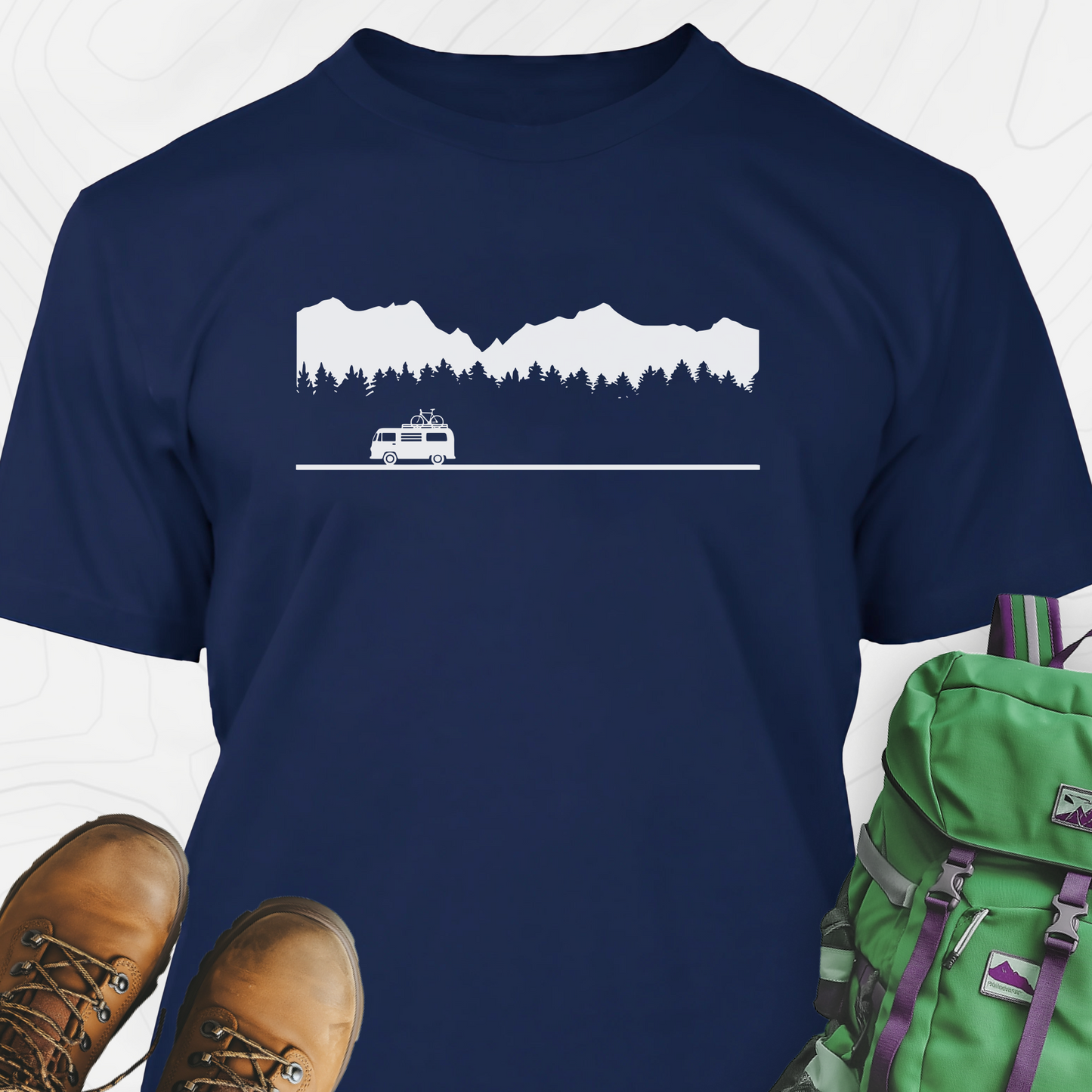 Motorhome in the Mountains T-Shirt