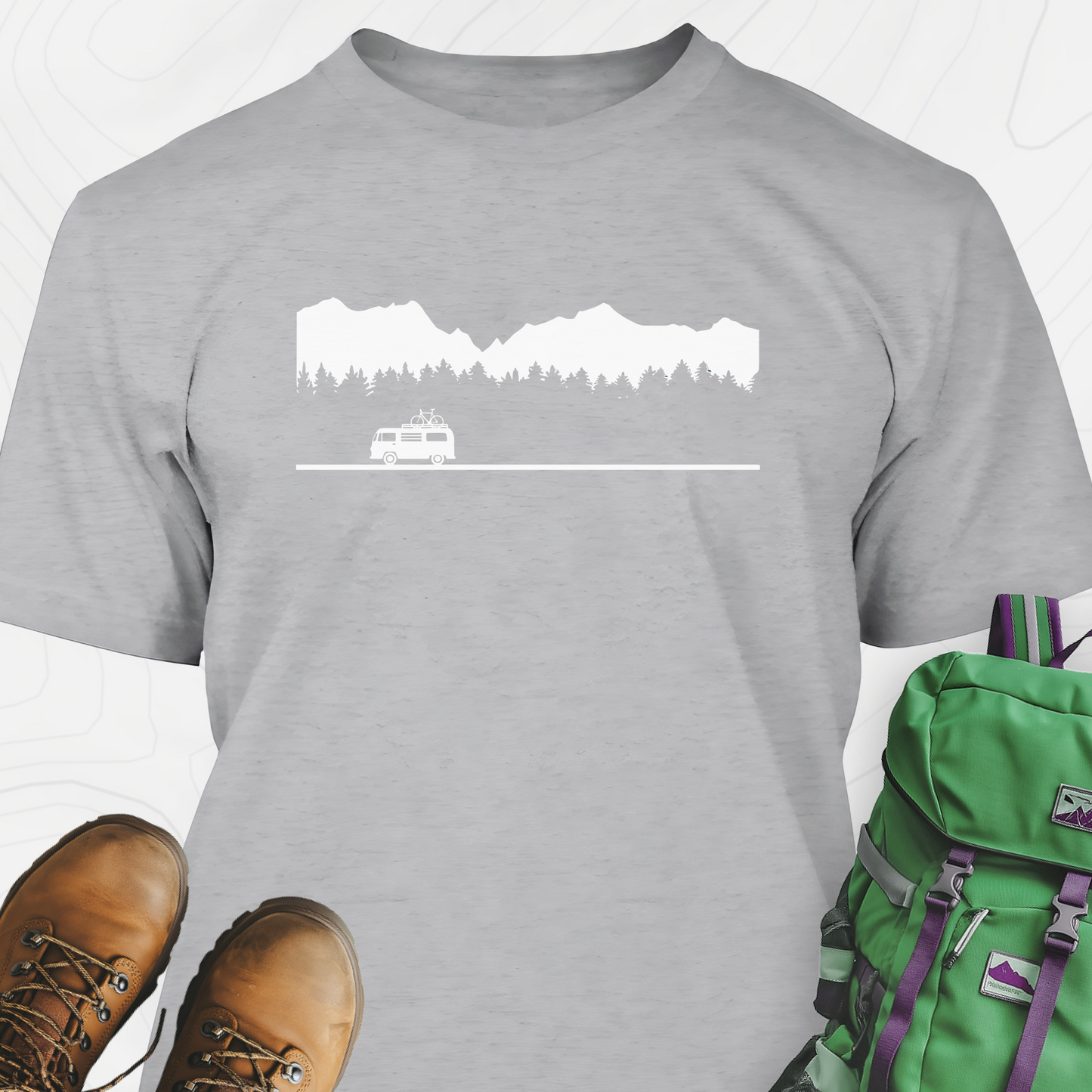Motorhome in the Mountains T-Shirt