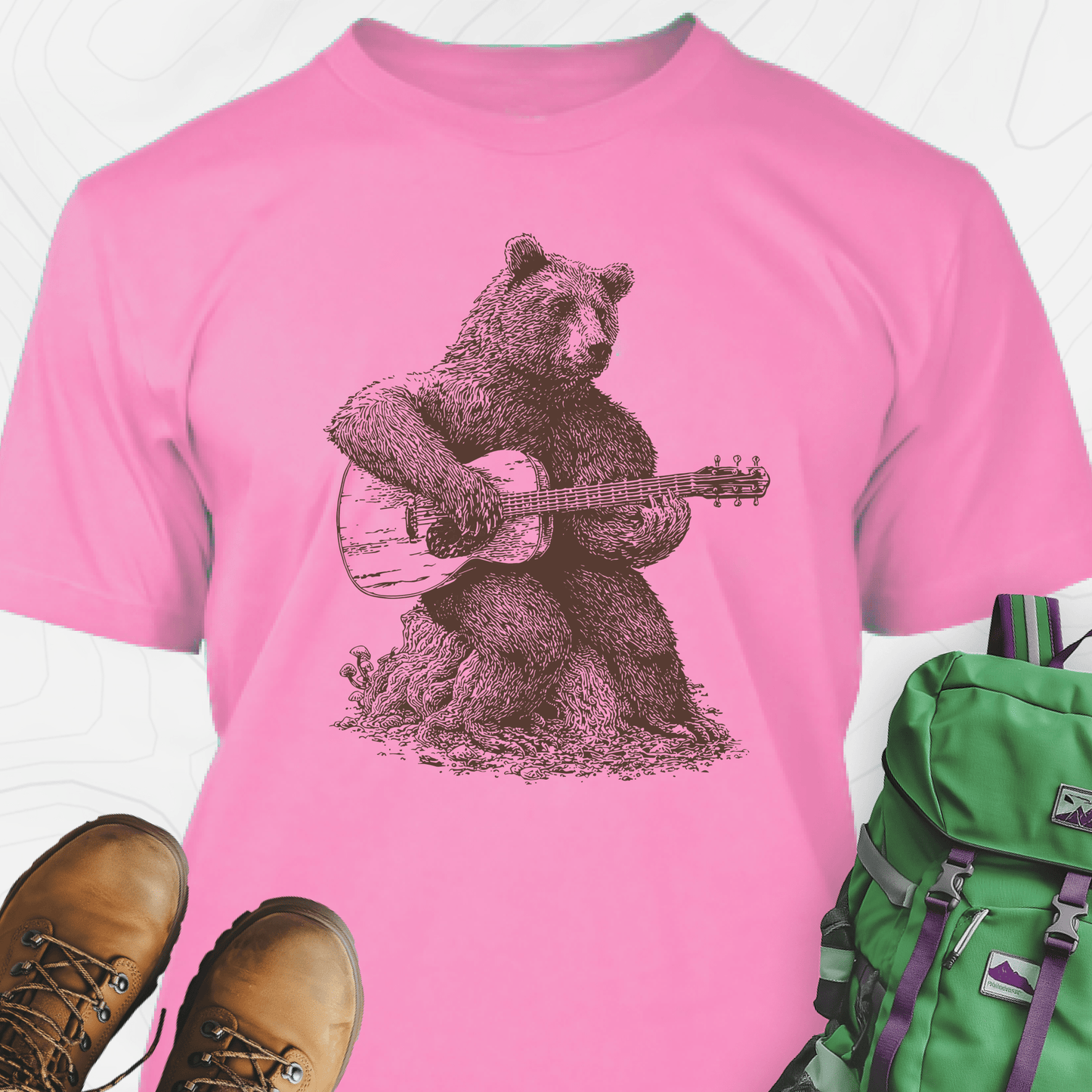 Bear Guitar T-Shirt