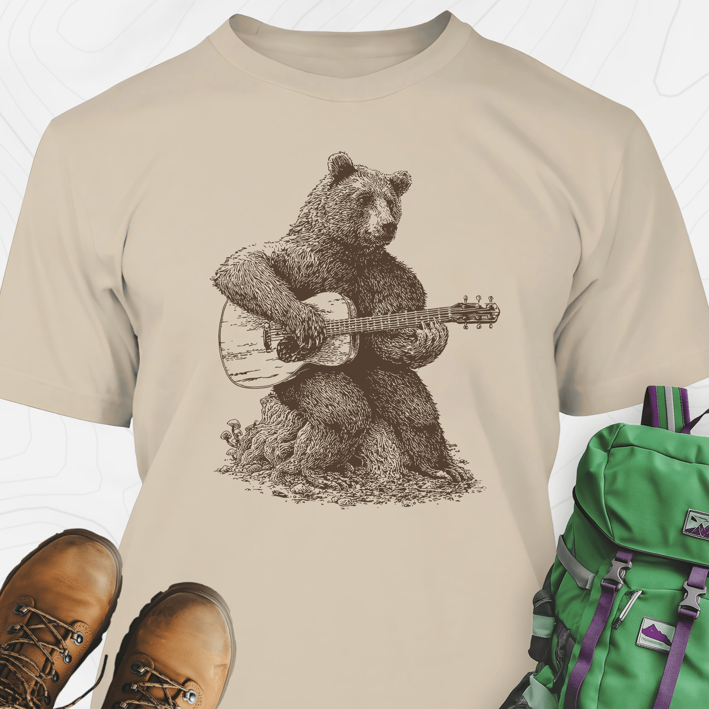 Bear Guitar T-Shirt