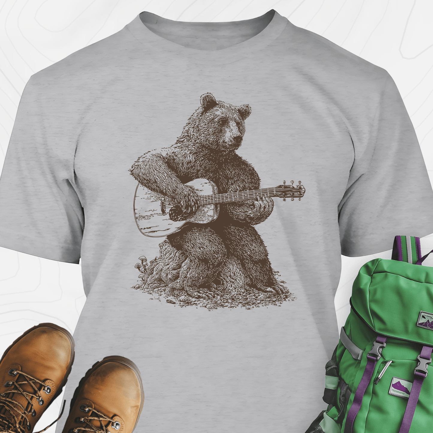 Bear Guitar T-Shirt