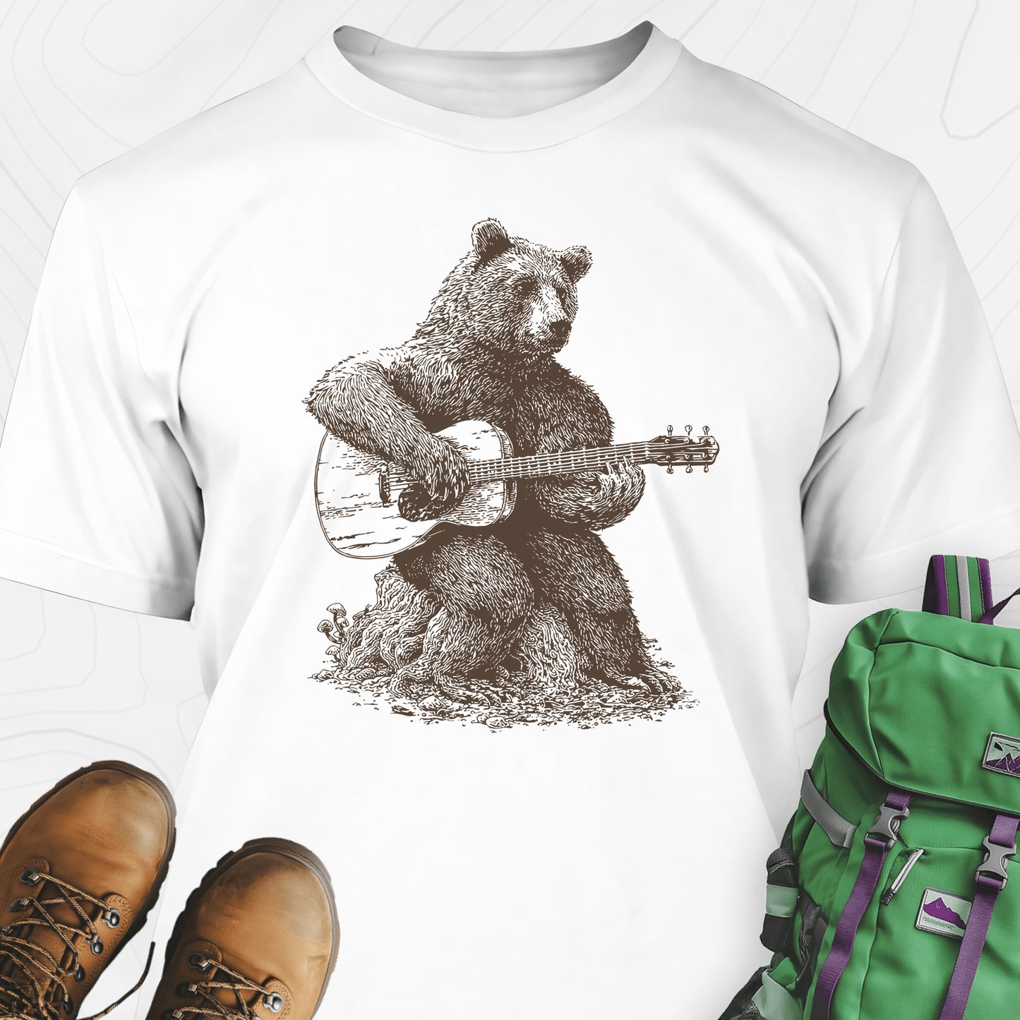 Bear Guitar T-Shirt