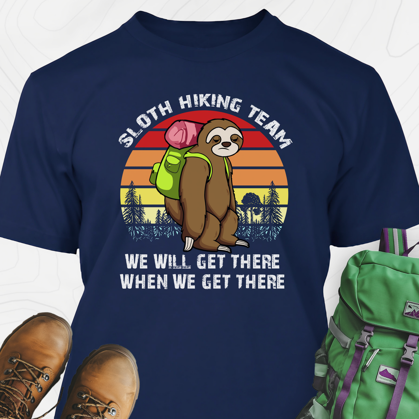 Sloth Hiking Team T-Shirt