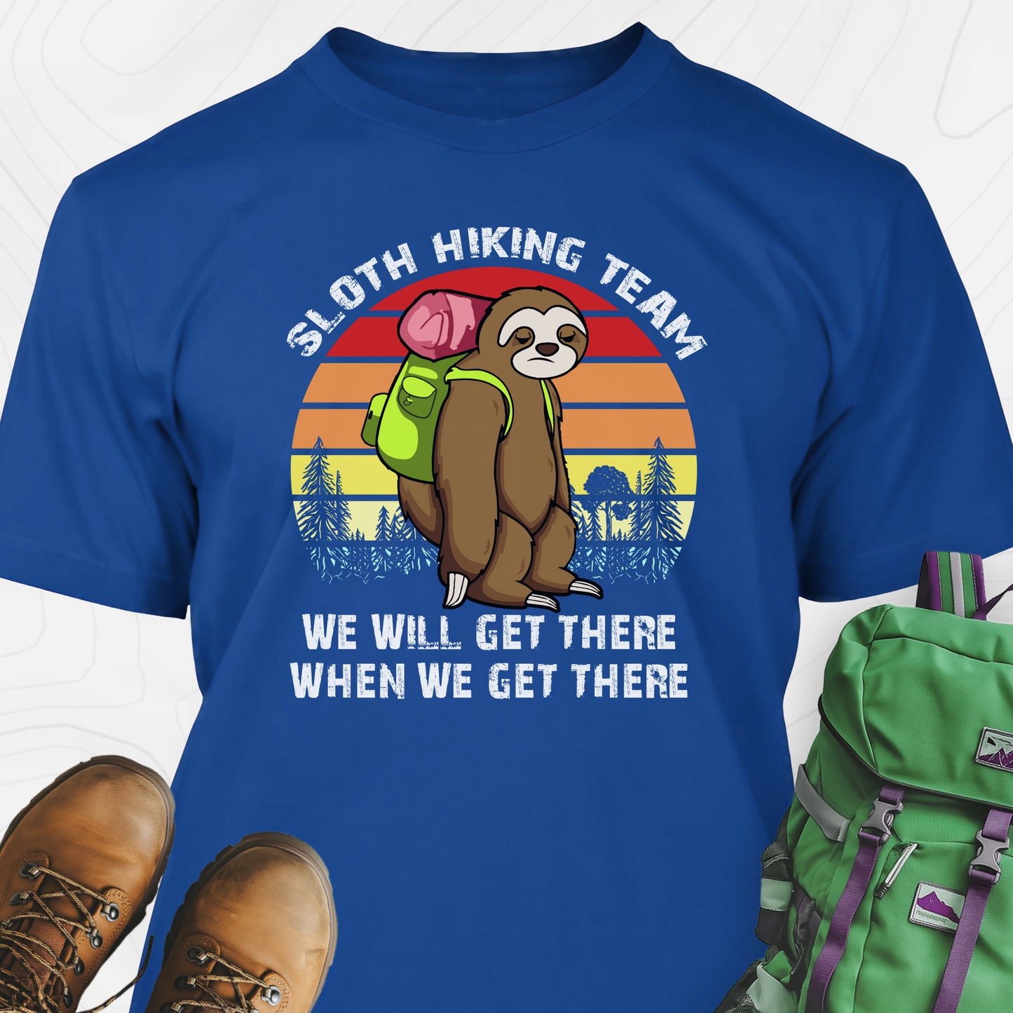 Sloth Hiking Team T-Shirt