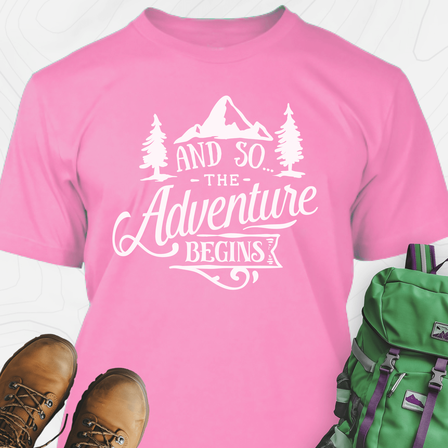 And So The Adventure Begins T-Shirt