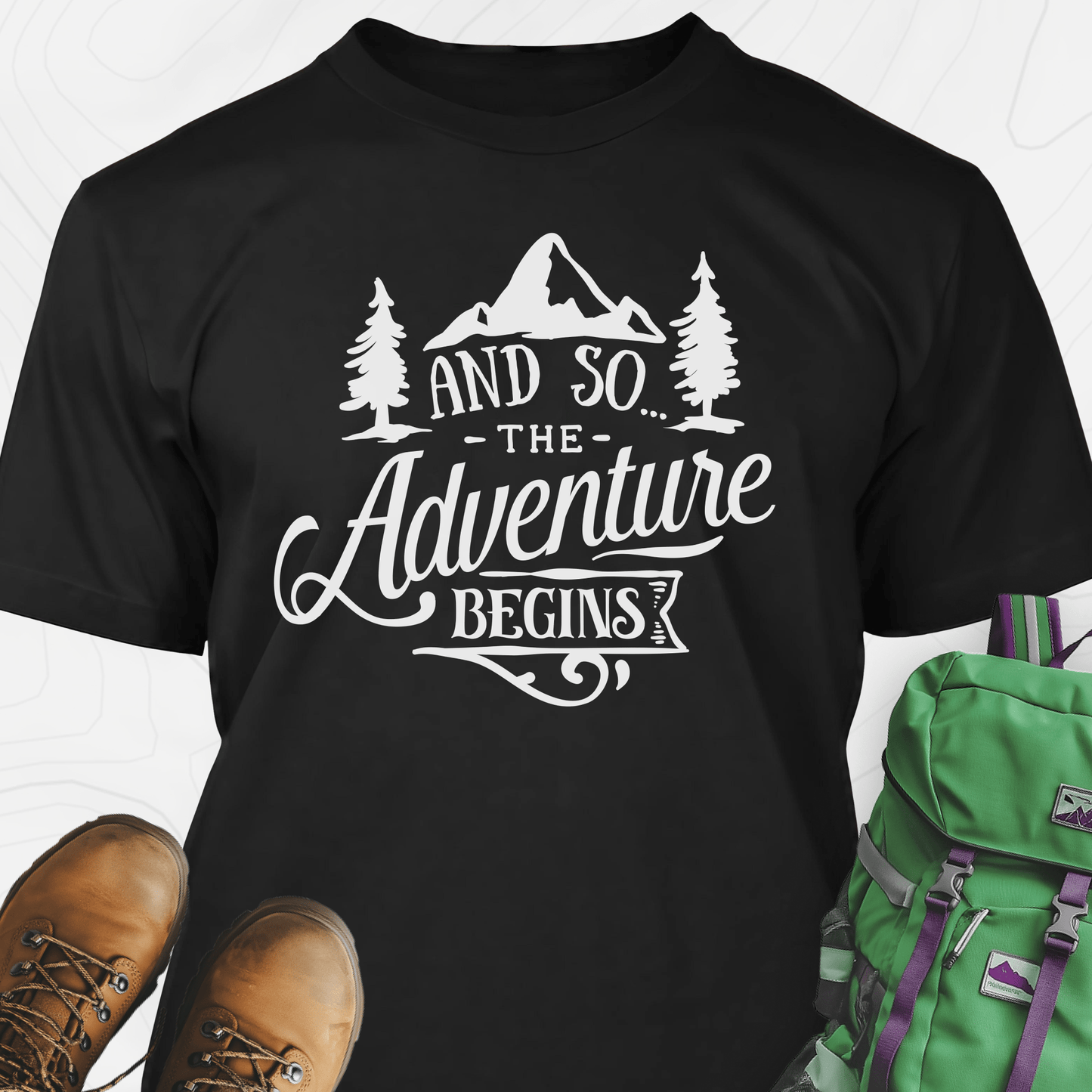 And So The Adventure Begins T-Shirt