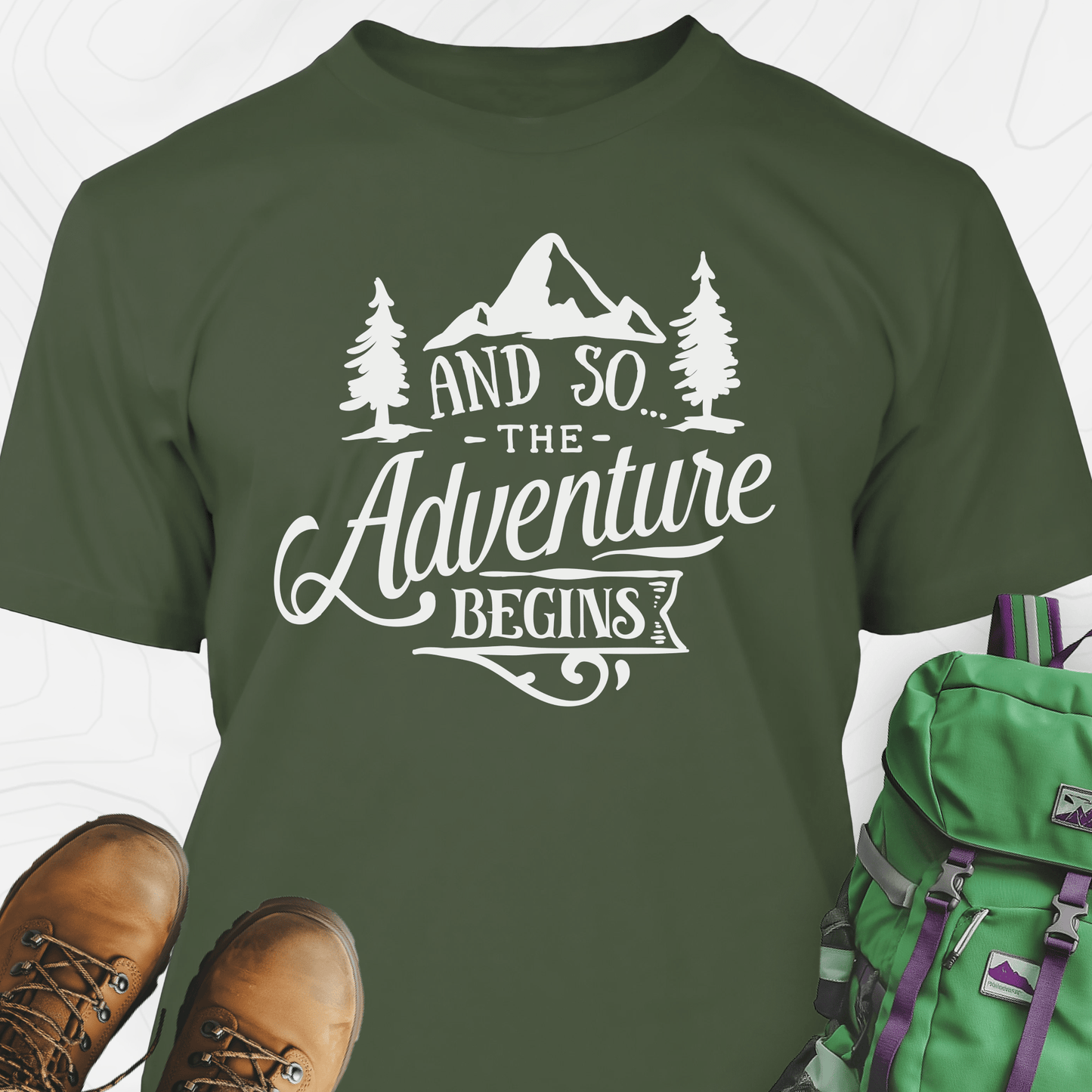 And So The Adventure Begins T-Shirt