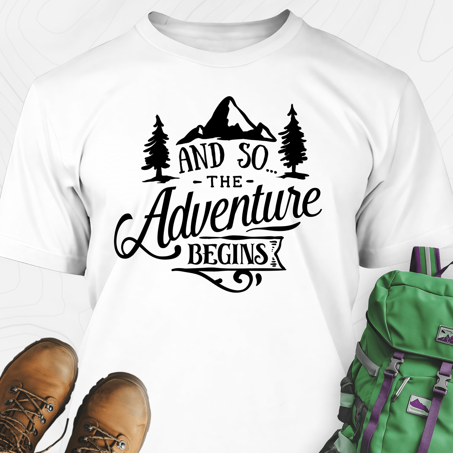 And So The Adventure Begins T-Shirt