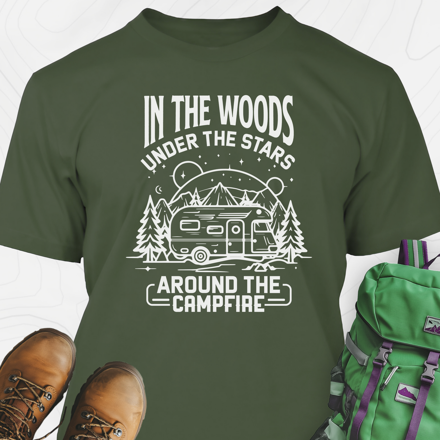 In the Woods, Under the Stars T-Shirt
