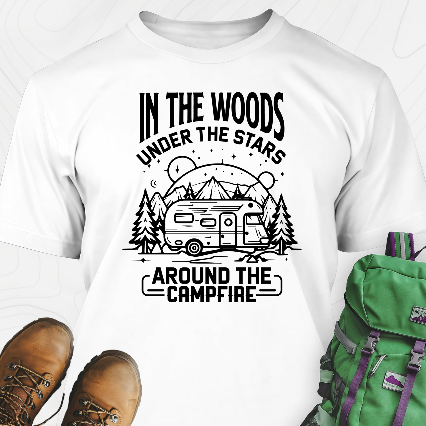 In the Woods, Under the Stars T-Shirt