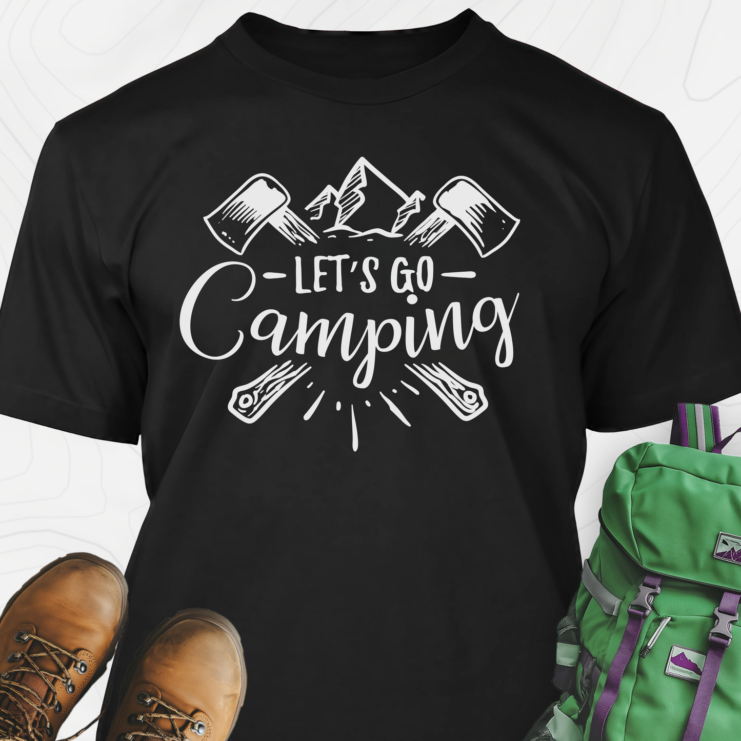 Let's Go Camping T-Shirt