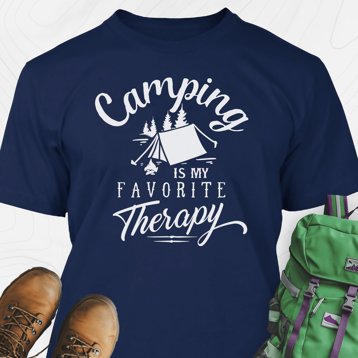 Camping Therapy T-Shirt