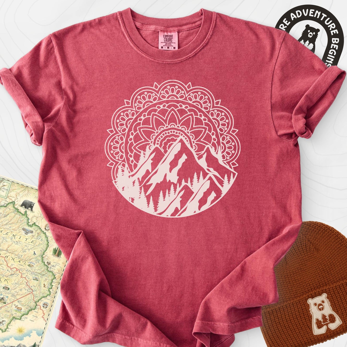 Mandala Mountains T-Shirt