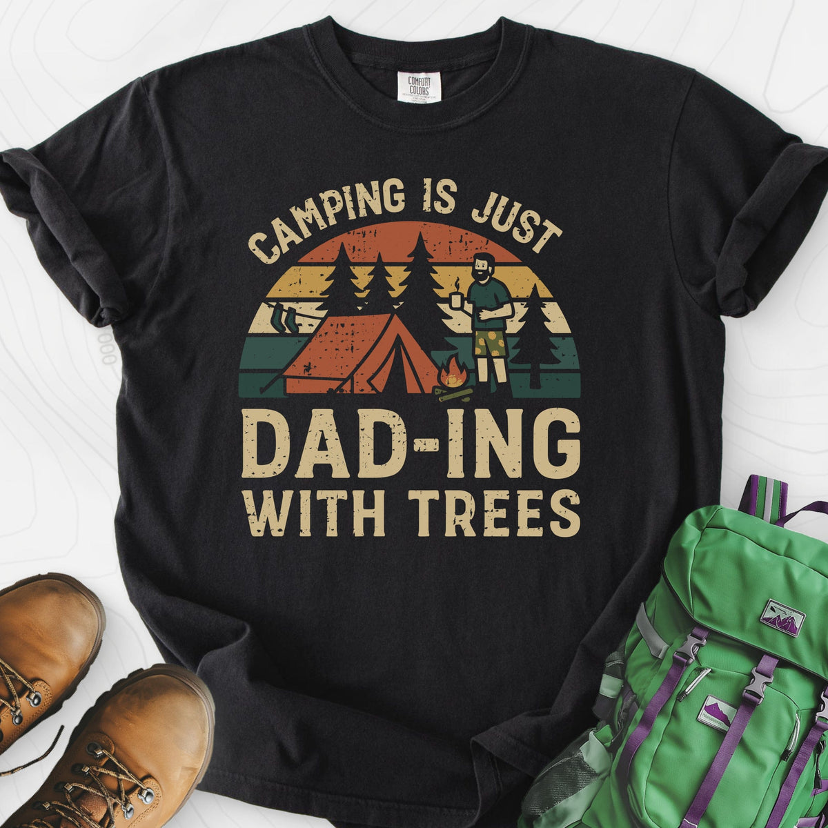Dad-ing With Trees T-Shirt