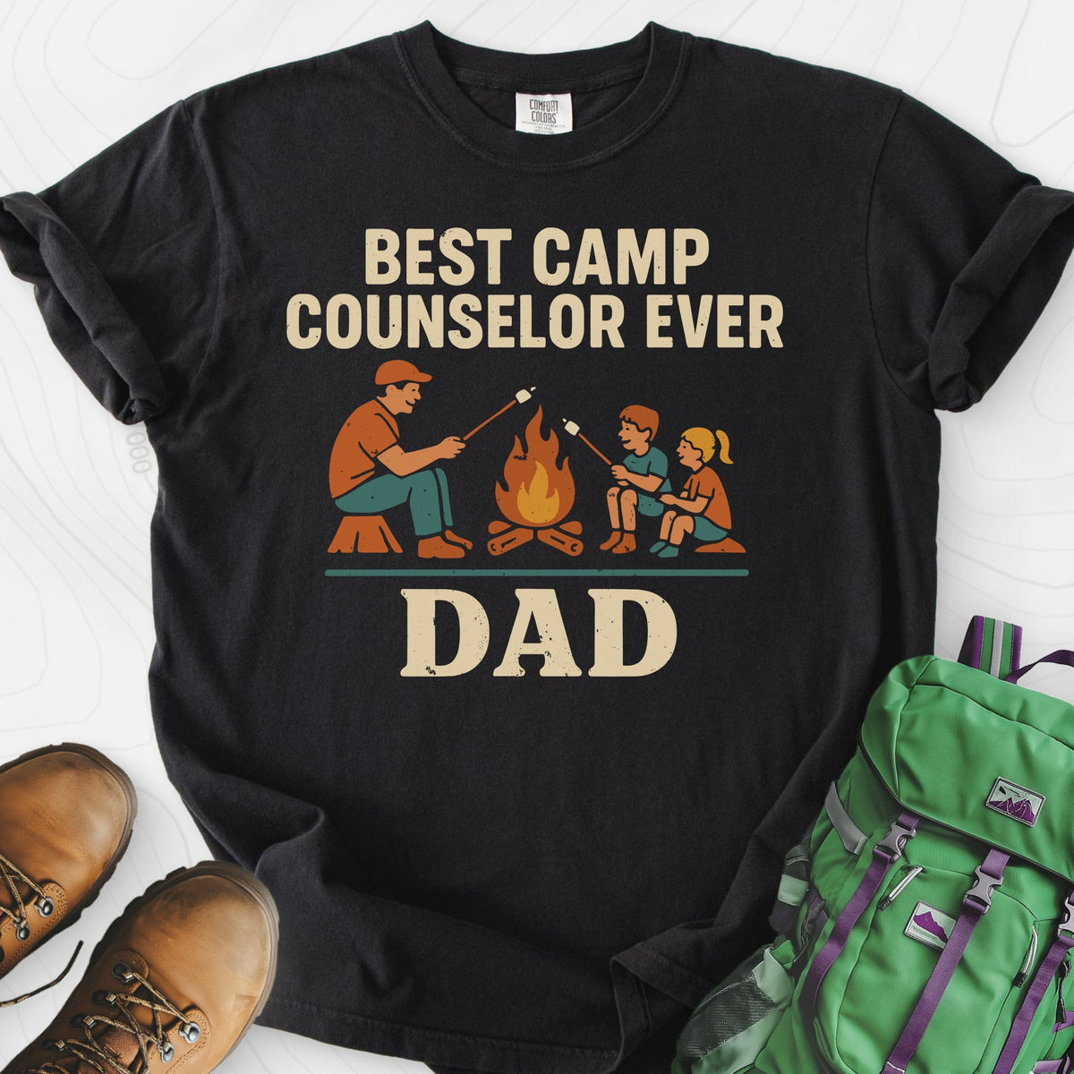Camp Counselor Dad T-Shirt