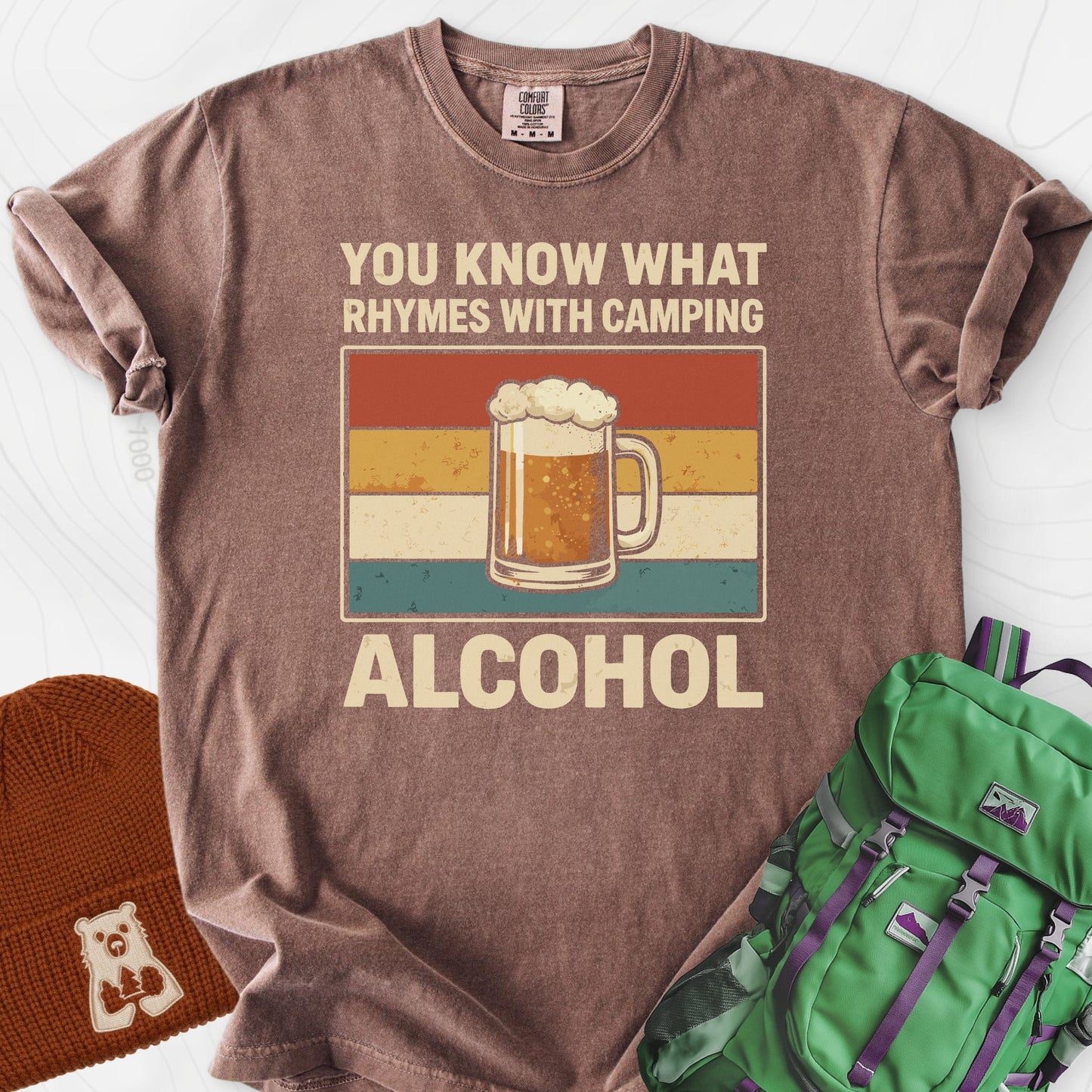 Camping Rhymes With Alcohol T-Shirt