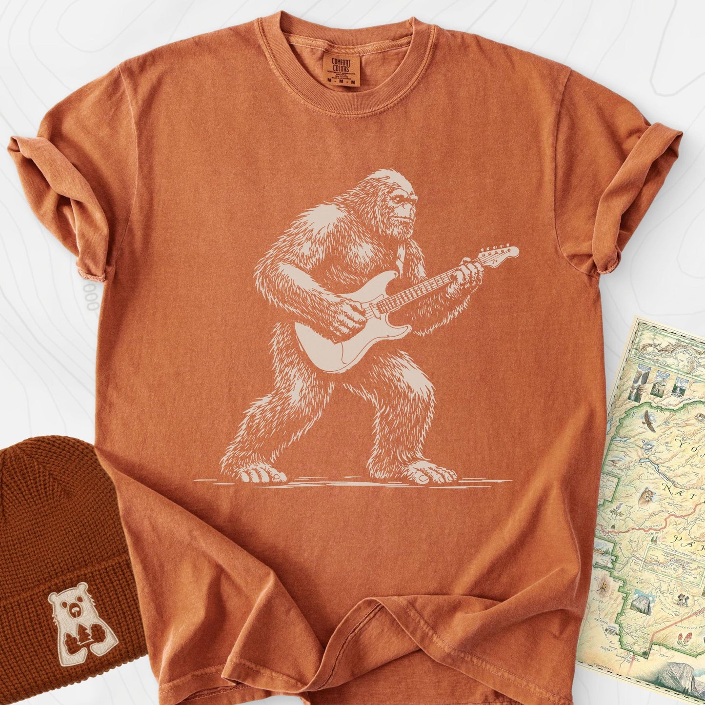 Bigfoot Guitar Solo T-Shirt