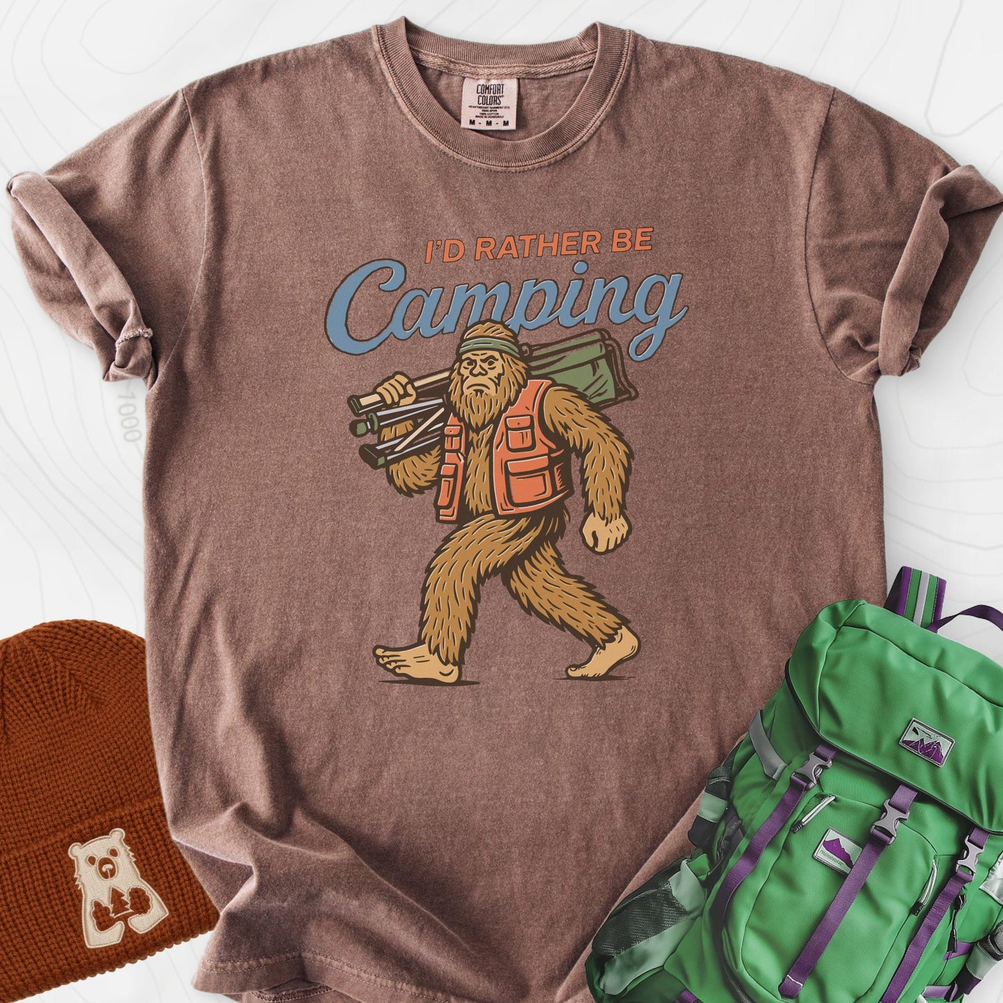 I'd Rather Be Camping T-Shirt
